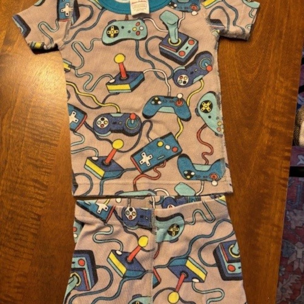Hanna Andersson Print Short John Pajama Set